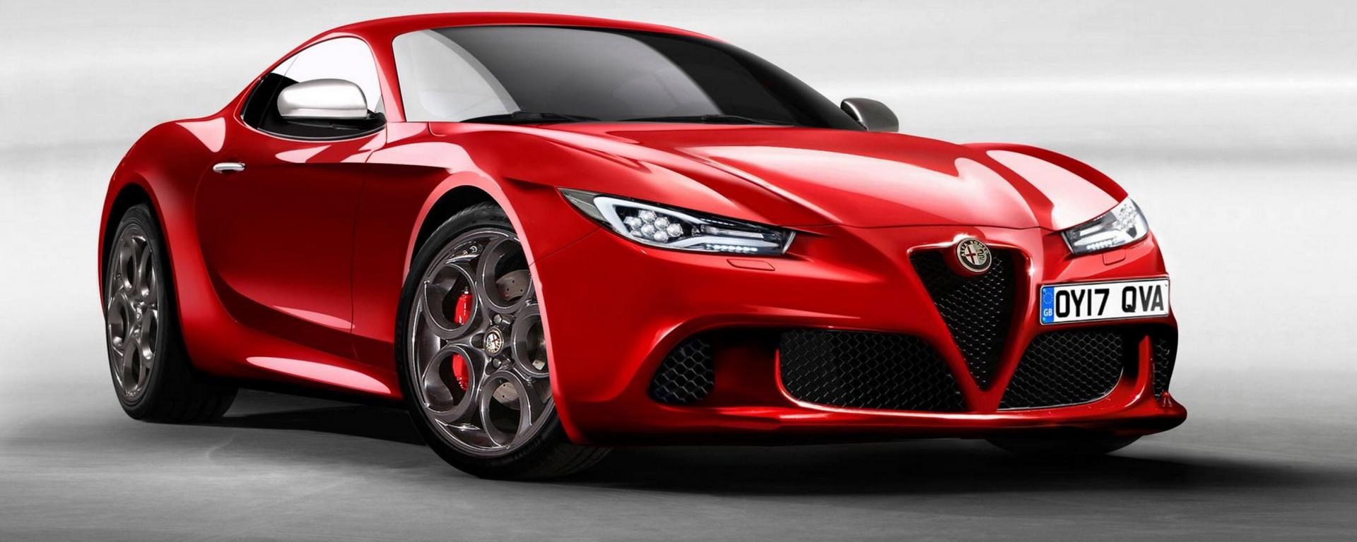 Alfa Romeo 6C render